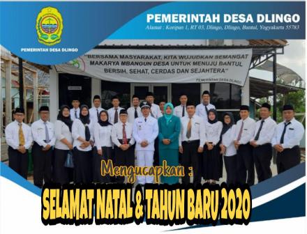 PEMERINTAH DESA DLINGO MENGUCAPKAN SELAMAT TAHUN BARU 2020